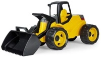 LENA GIGA TRUCKS Aufsitz-Lader Pro, sw/gelb