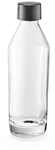 Glaskaraffe 700ml inkl. Bottle Shirt grau f&uuml;r JOY & Sharon Up