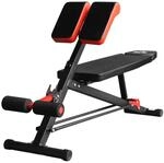 Hantelbank Fitnessbank Schr&auml;gbank Multifunktion Bauchtrainer Stahl