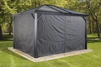 Sojag Vorh&auml;nge Seitenteile f&uuml;r Pavillon Ventura 10x14