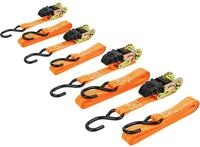 Spanngurt-Set 4-tlg, mit Ratsche und Haken