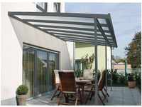 Gutta Terrassendach Bausatz Typ A (Anthrazit) 3060 x 3060 mm