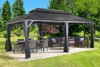 50NRTH Sojag Aluminium Pavillon Messina 12x20 anthrazit