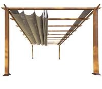 Paragon Outdoor Pavillon Florenz ca. 17,67&nbsp;m&sup2; Holzoptik