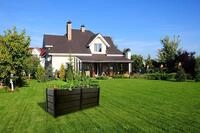 KHW KHW Hochbeet Demeter XL - schmal, anthrazit, erweiterbar