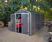 Canopia Ger&auml;tehaus Rubicon 6x12 Alu Grau 185x379cm