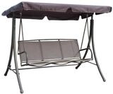 Garden Pleasure Hollywoodschaukel ANNA grau/schwarz