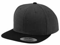 Flexfit Classic Snapback 2-Tone Cap, charcoal / black