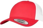 Flexfit 5-Panel Retro Trucker 2-Tone Cap, red/white