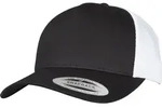 Flexfit 5-Panel Retro Trucker 2-Tone Cap, black / white