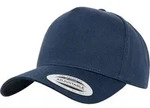 Flexfit 5-Panel Curved Classic Snapback Cap, navy
