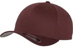 Flexfit&reg; Wooly Combed Bacecap mit Flexband f&uuml;r eine optimale Passform, maroon, 2XL