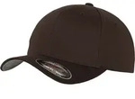 Flexfit&reg; Wooly Combed Bacecap mit Flexband f&uuml;r eine optimale Passform, brown, S/M