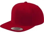 Flexfit Classic Snapback Cap, red/red
