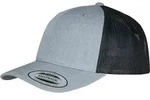 Flexfit Retro Trucker 2-Tone Cap, heather/black
