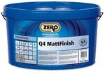 Zero Q4 MattFinish Wandfarbe - 2,5 Liter Weiss 508409010