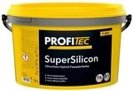 ProfiTec P 409 SuperSilicon Siliconharz-Hybrid-Fassadenfarbe - 15 Liter Weiss