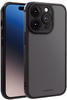 Vivanco Frosted Cover für iPhone 15 Pro mit integriertem Kamera Schutzrahmen,