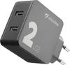 Cellular Line Multipower 2, Dual USB Ladegerät 24W 61394