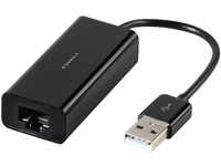 Vivanco USB 2.0 - RJ45 Netzwerk Adapter für Windows und MAC 36669