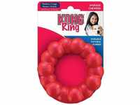 KONG Hundespielzeug Ring, M/L, rot, 11 cm