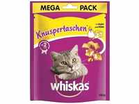 Whiskas Katzen Snack Knuspertaschen, Huhn & Käse 180g
