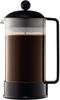 bodum BRAZIL Kaffee Coffee Bereiter Maker 0,35 l - 3 Tassen - lila/grü1⁄4n