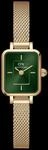 Daniel Wellington DW Uhr Quadro Mini Evergold Emerald 15.4x18.2mm Gold