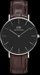Daniel Wellington DW Uhr Classic York Black Silver 36mm