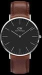 Daniel Wellington DW Uhr Classic Bristol Black Silver 40mm