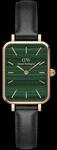 Daniel Wellington DW Uhr Quadro Pressed Sheffield Green Rose Gold 20x26mm