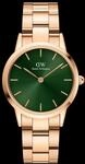 Daniel Wellington DW Uhr Iconic Link Emerald Green Rose Gold 36mm