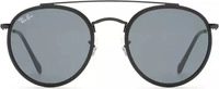 Ray-Ban ebd000006764, Ray-Ban 8053672737615 Schwarz/arista Gold/black, Size: Large