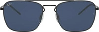 Ray-Ban ebd0000026618, Ray-Ban 8056597036184 Rubber Black/silver, Size: Large male