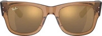 Ray-Ban ebd0000026729, Ray-Ban 8056597720649 Braun Transparent/transparent