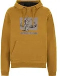 E9 Hood Herren Kapuzenpullover curry moka XL