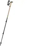 Leki Sherpa Wanderstock dark anthracite-copper-neonyellow