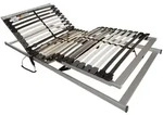 Luxus E-Move, elektrisch, 28 Leisten, montiert, Kabelfernbedienung 90 cm x 200 cm