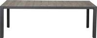 SIENA GARDEN Gartentisch Silva, Keramik und Aluminium, Tischplatte in Washed Grey