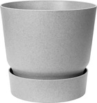 Elho Pflanzgef&auml;&szlig; 'Greenville round 14', living beton, ca. &Oslash; 14 x H 13,4 cm