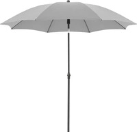 Doppler Sonnenschirm 'Active 210 Green Edition', grau, &Oslash; 210 cm R&uuml;cksendung 14 Tage