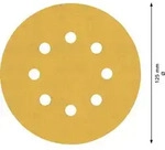 Bosch EXPERT C470 Schleifpapier mit 8 L&ouml;chern f&uuml;r Exzenterschleifer - 2608900915