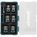 Makita Schlagnuss 7-teiliges Set, IMPACT BLACK 1/2 Zoll , CR-MO, Impact Black -