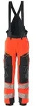 MASCOT Winterhose ACCELERATE SAFE Hi-vis Rot / Schwarzblau XXL -...