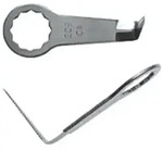 Fein Schneidmesser L-Form verzahnt, 2-St&uuml;ck - 63903209014