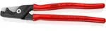 KNIPEX StepCut XL Kabelschere mit Stufenschnitt mit Kunststoff &uuml;berzogen br&uuml;niert