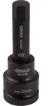 KS Tools 1" Kraft-Bit-Stecknuss Innensechskant - 450.0493