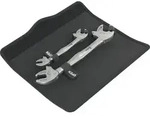 Wera 6006 Joker 2, 1 Selbstjustierende Doppelmaulschl&uuml;ssel, 2-teiliges Set -