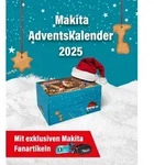 Makita Adventskalender 2025 - P-84800 schwarz/rot - schwarz/rot
