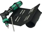 Wera Kraftform Kompakt Pistol RA-R 2, 13-teiliges Set - 05051536001